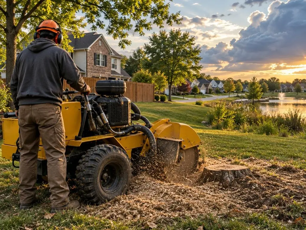 Stump Grinding in Naperville, IL